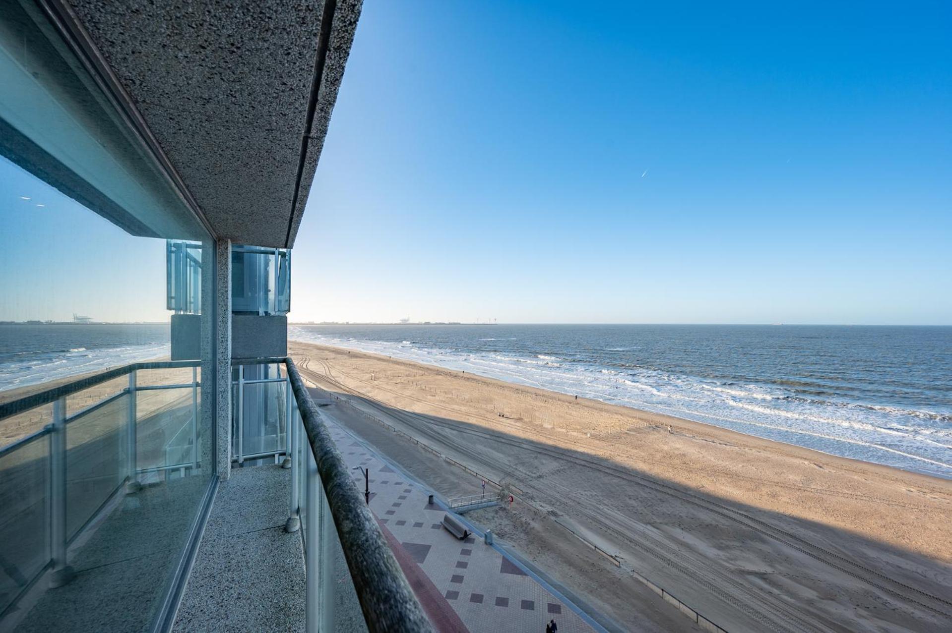7E Verdiep Appartement Op De Zeedijk In Knokke Voor Max 6 Personen Exteriér fotografie