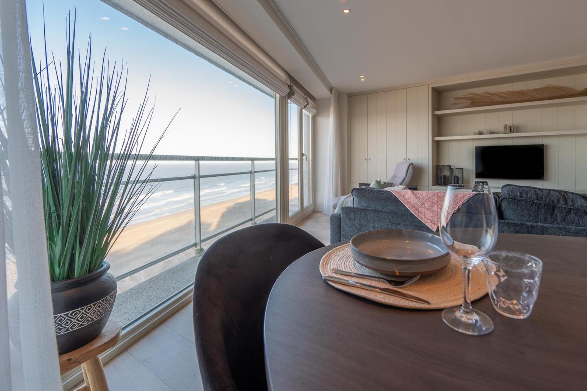 7E Verdiep Appartement Op De Zeedijk In Knokke Voor Max 6 Personen Exteriér fotografie